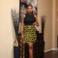 Tiwa Wrap Skort Yellow - Blazin Fashion