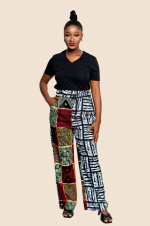 Arike Long Pants - MultiWhite