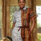 Nessa 2Piece Set Orange - Blazin Fashion