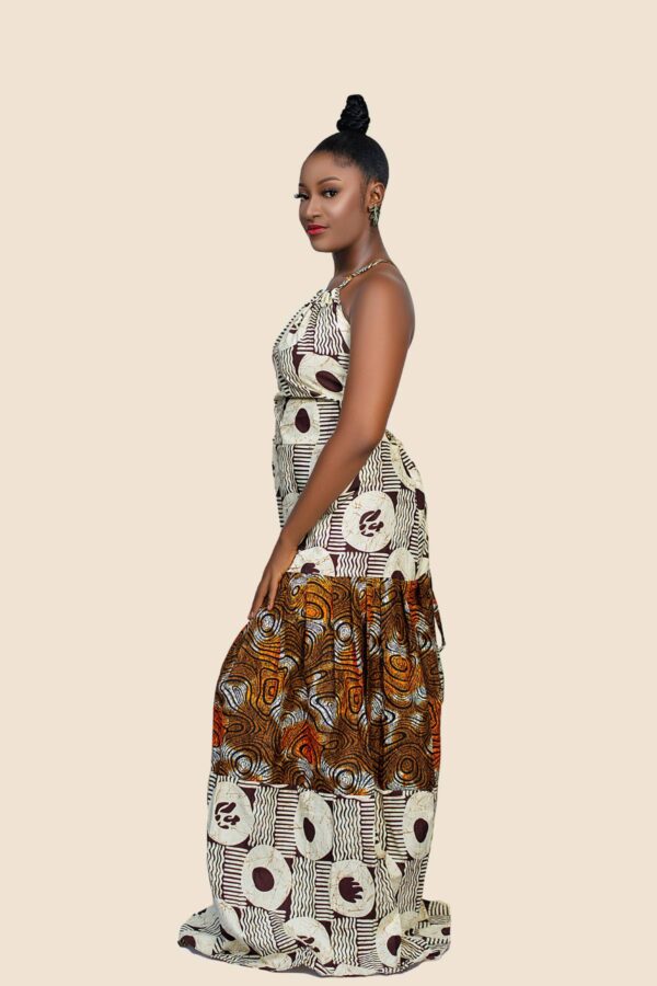Nina Strappy Dress - Cream 01