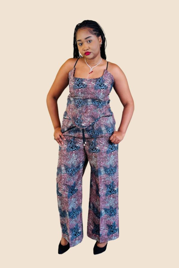 Adenike 2 Piece Set - Maroon mix