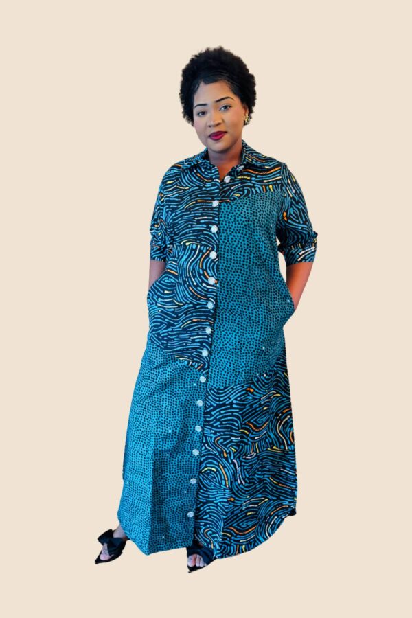 mina- maxi shirt- dress- turquoise- 1200x1800p-01