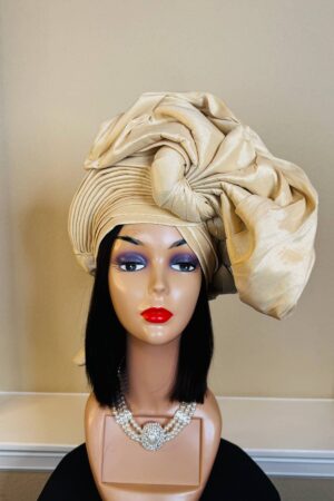 Zaza Gele Headwrap - Champagne