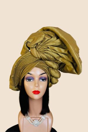 Zaza Gele Headwrap - Gold