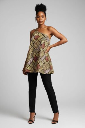 CHIGO Flare Monostrap Top