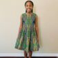Girls Green-Leafy Sleeveless Peplum-1200x1800p-01