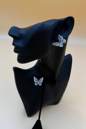 BJ- Butterflies - Multi- Silver